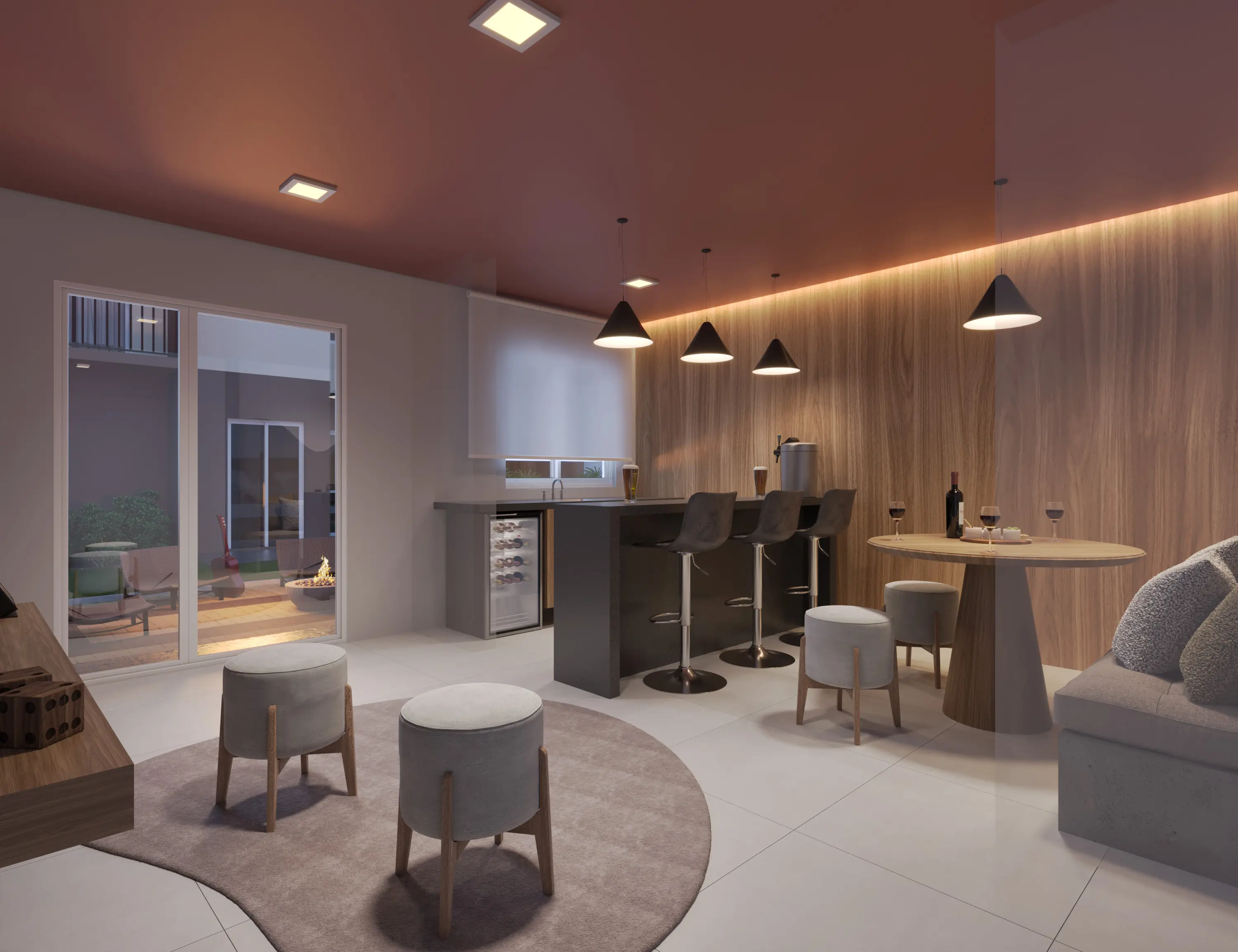 Empreendimento BrokerBrothers, áreas comuns e fachada 1