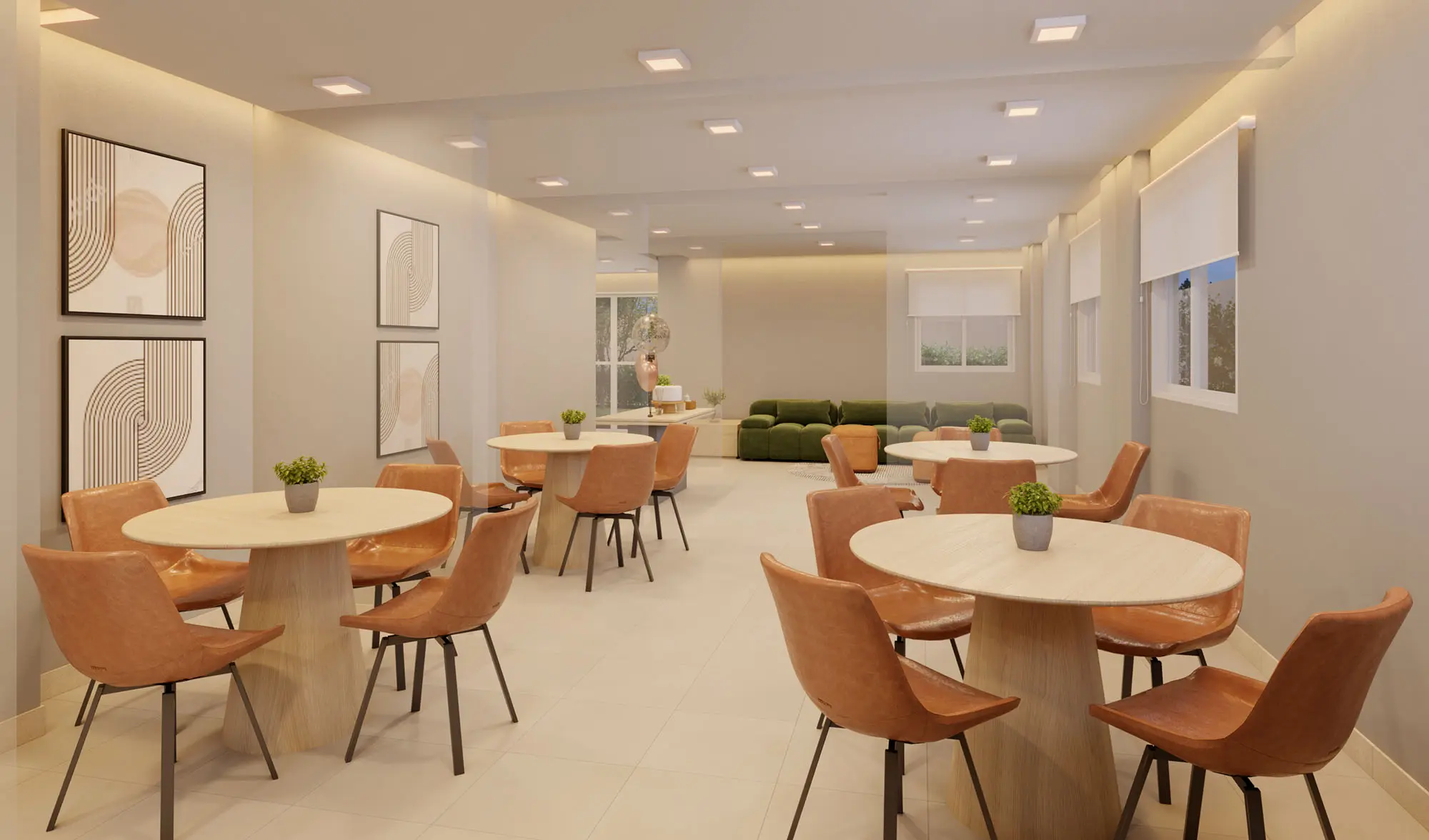 Empreendimento BrokerBrothers, áreas comuns e fachada 2